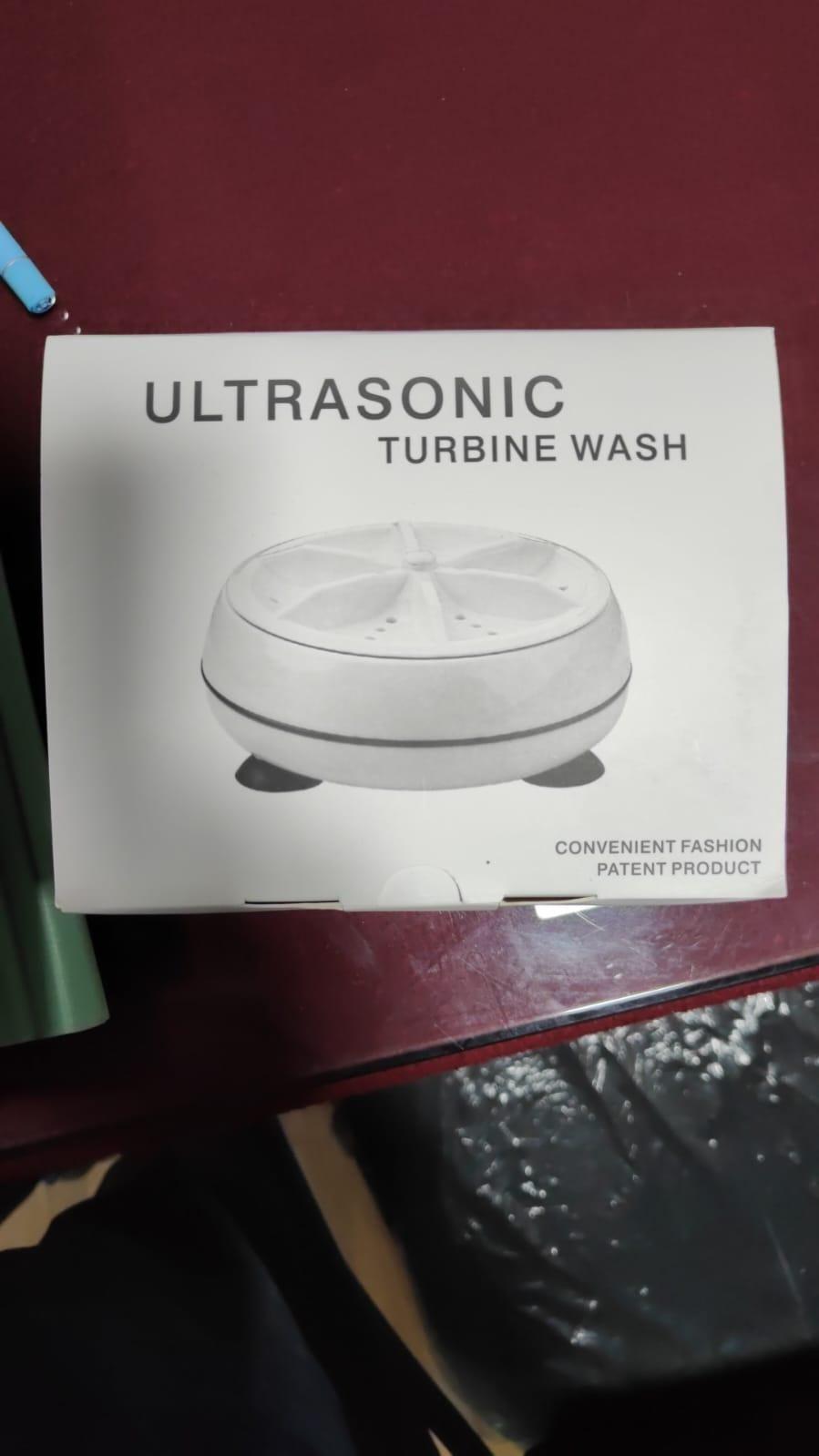 Portable 2In1 Mini Washing Machine Rotator