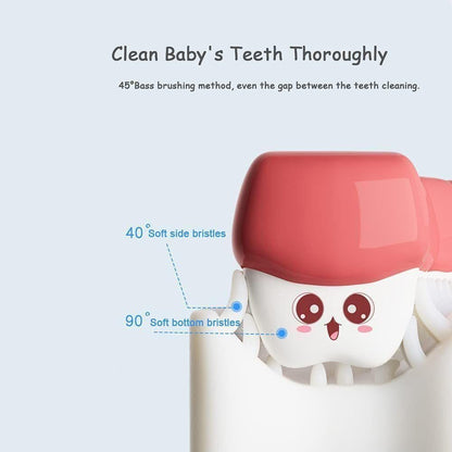 Toothbrush for Silicone Infant Toothbrush For Mouth-Cleaning ( Pack of 2 )