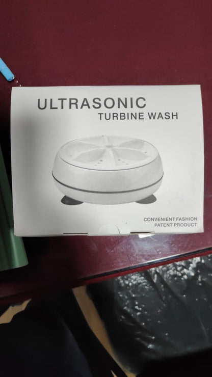 Portable 2In1 Mini Washing Machine Rotator