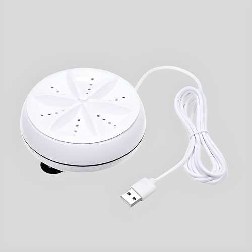 Portable 2In1 Mini Washing Machine Rotator