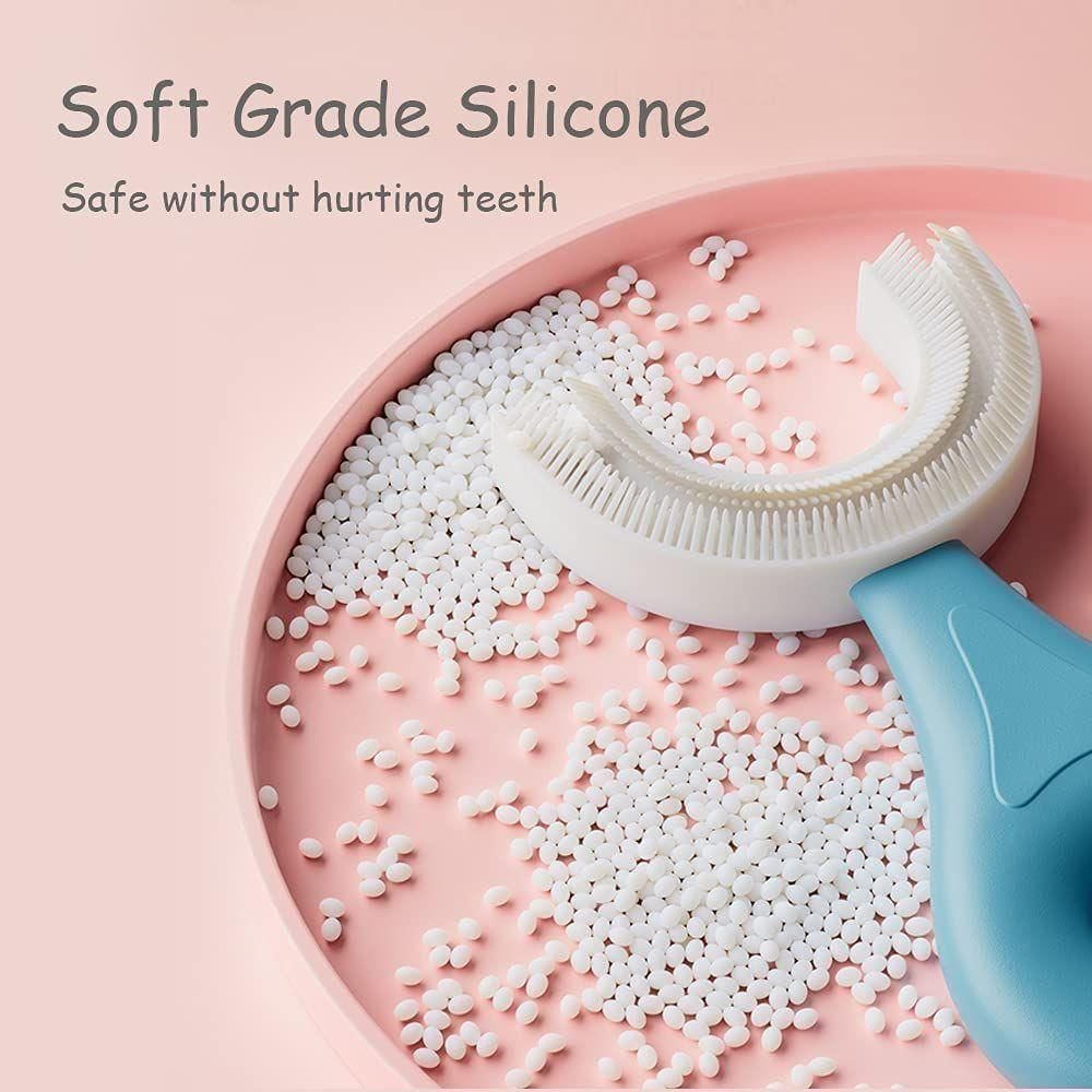 Toothbrush for Silicone Infant Toothbrush For Mouth-Cleaning ( Pack of 2 )