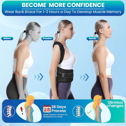 Adjustable Posture Corrector Belt for Men & Women