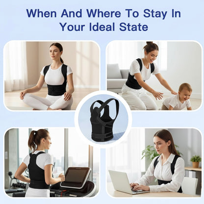 Adjustable Posture Corrector Belt for Men & Women