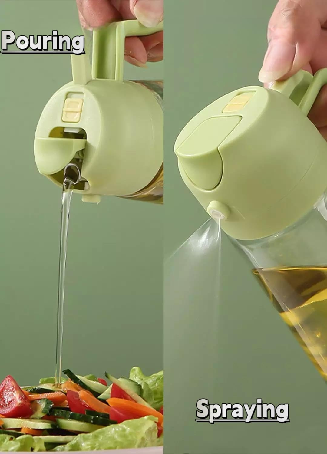 Oil Sprayer & Dispenser For Cooking
