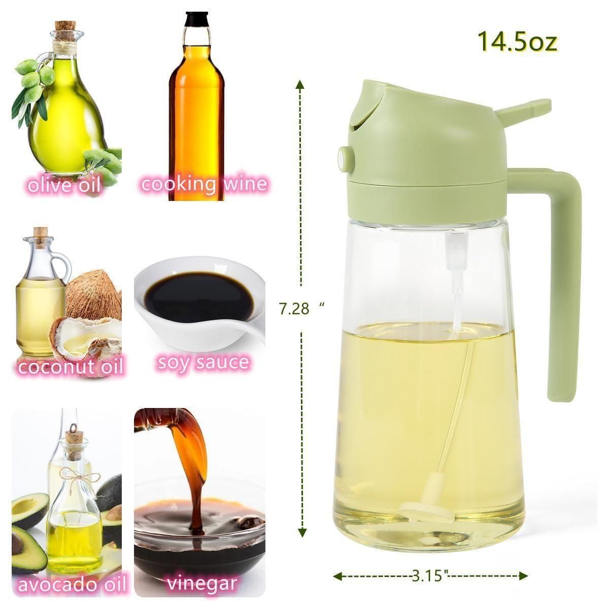 Oil Sprayer & Dispenser For Cooking