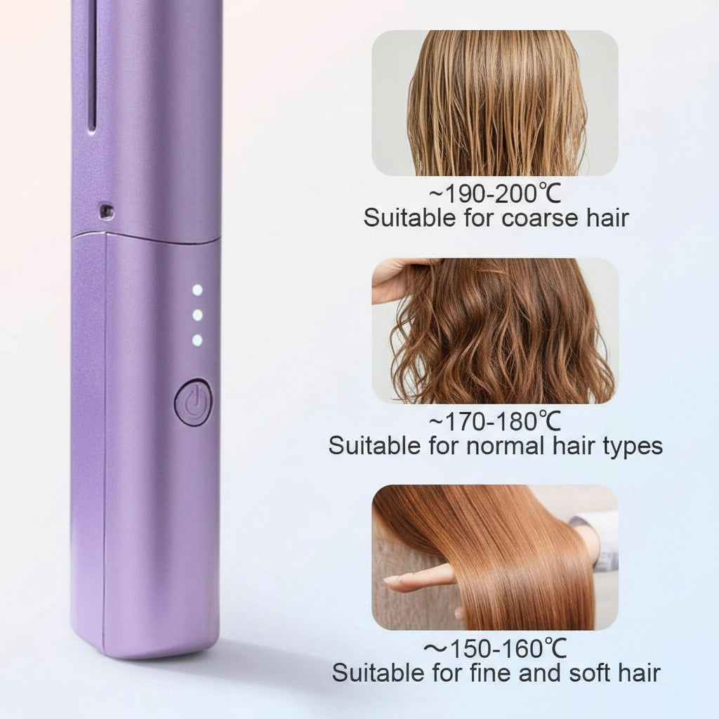 Wireless Hair Straightener