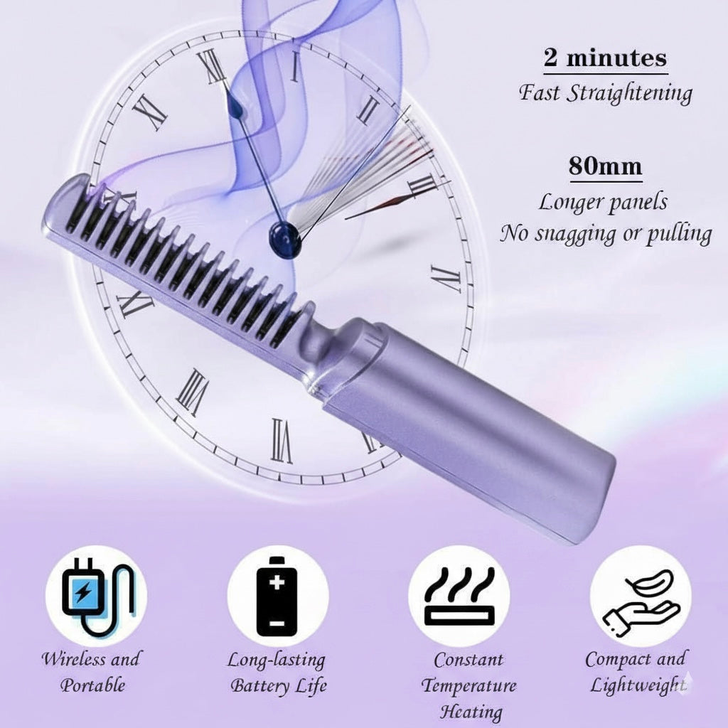 Wireless Hair Straightener
