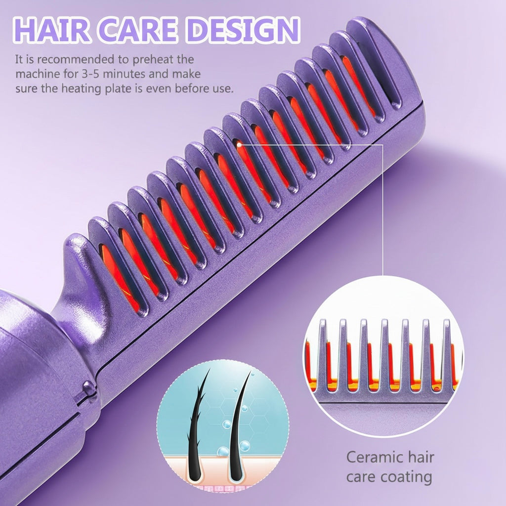 Wireless Hair Straightener